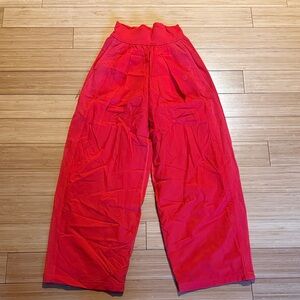 Hot Heat Tennis Track Wide Leg Track pant Lululmeon